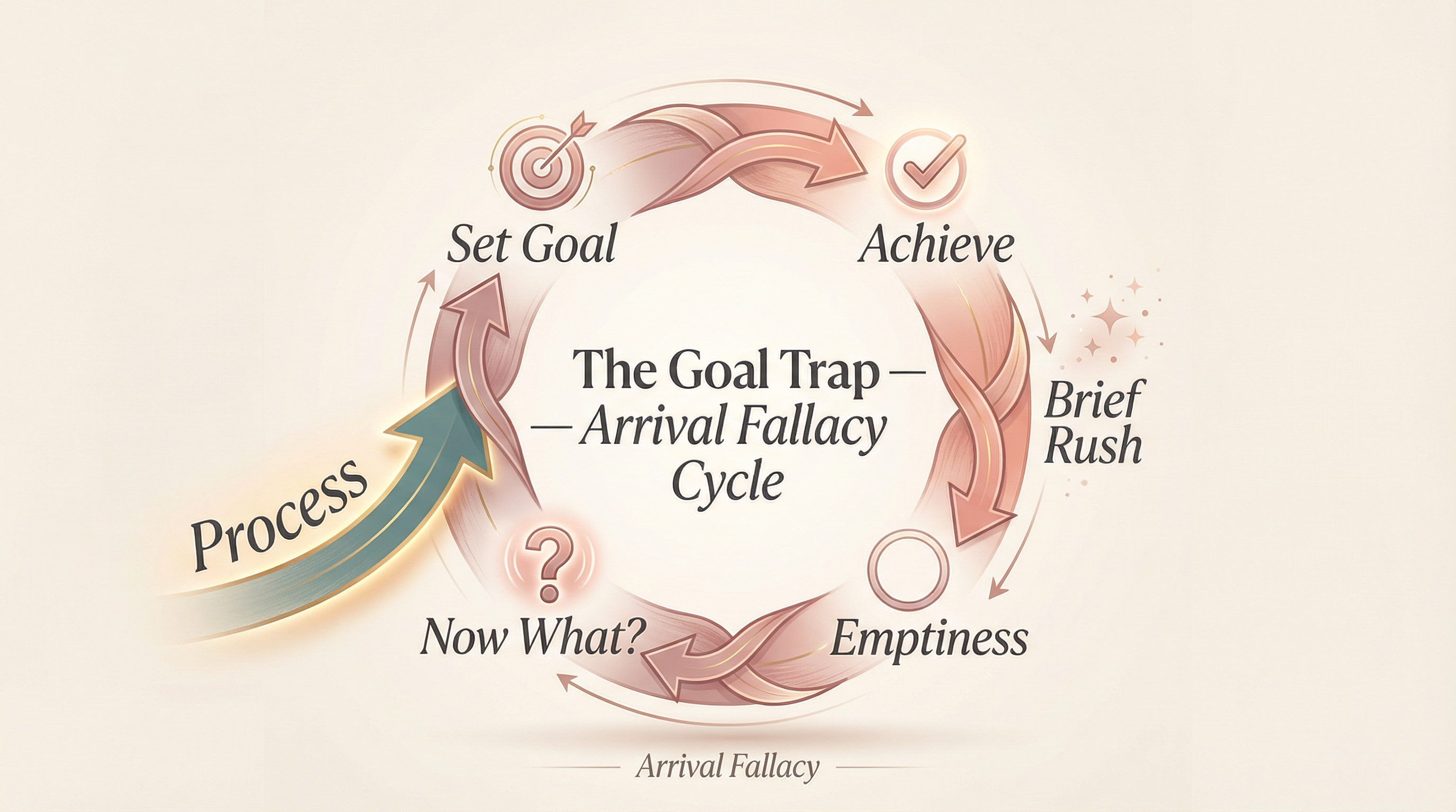 The goal trap: achieve, feel empty, repeat